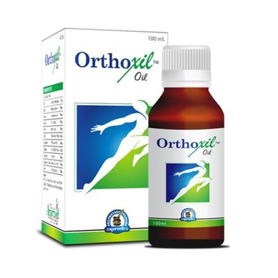 Ayush Remedies Orthoxil Ortholith Oil, 2 Pack, 100 ml Each, with Ashwagandha, Gugul, Long Oil, Kapur, White