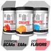 Undefined Nutrition Create BCAA/EAA+ by Brian Shaw -Muscle Recovery & Endurance, 6.8g BCAA/EAA Matrix -Full Spectrum BCAA + Essential Amino Acids Supplement  30 Servings (127 oz, Blue Razz) view 4