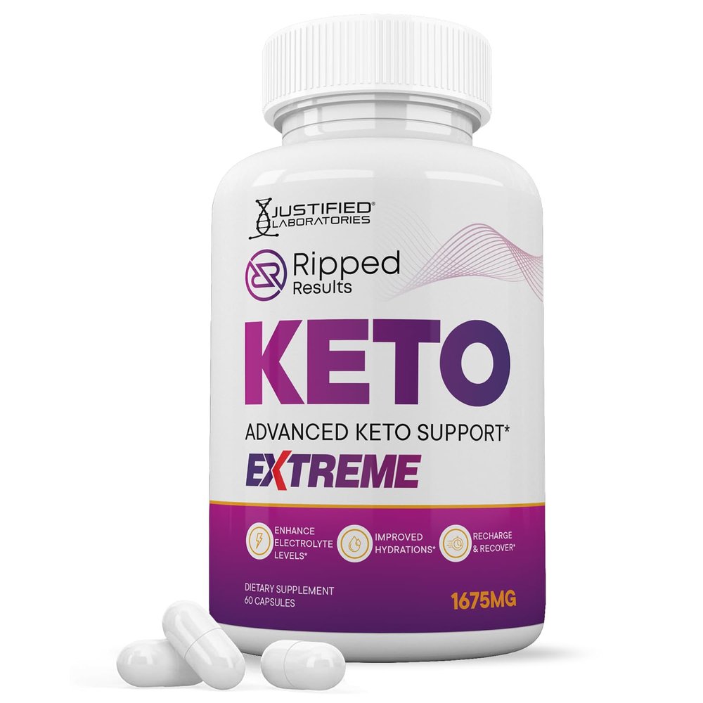 Ripped Results Keto ACV Extreme Pills 1675MG Keto Support Blend Capsule Alternative to Keto ACV Gummies Formulated with Apple Cider Vinegar Extra Virgin Olive Oil Powder Green Tea Leaf 60 Capsules