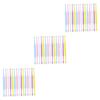 NOLITOY 60pcs Ear Wax Removal Tools Double End Ear Cleaners Spiral Spoons Safe Earwax Cleaner for Efficient in Multiple Colors Yellow White view 1