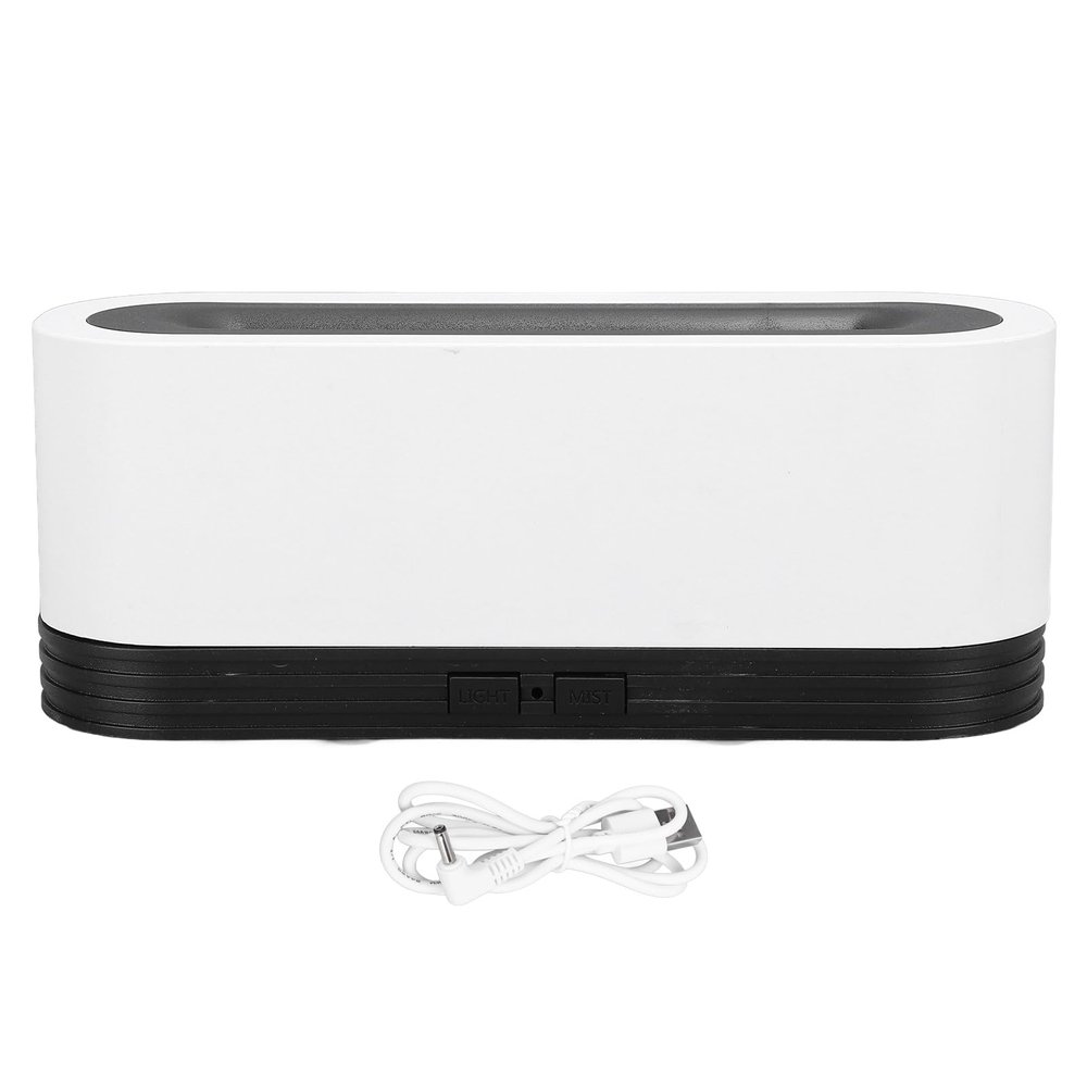 TOPINCN NanoMist Technology Flame Aroma Diffuser, Colorful Flame, Aroma Diffuser, USB Power Flame Air Humidifier Waterless Auto Shut Off Protection Ideal for Bedroom, Living Room, TOPINCNei7sqxry9b