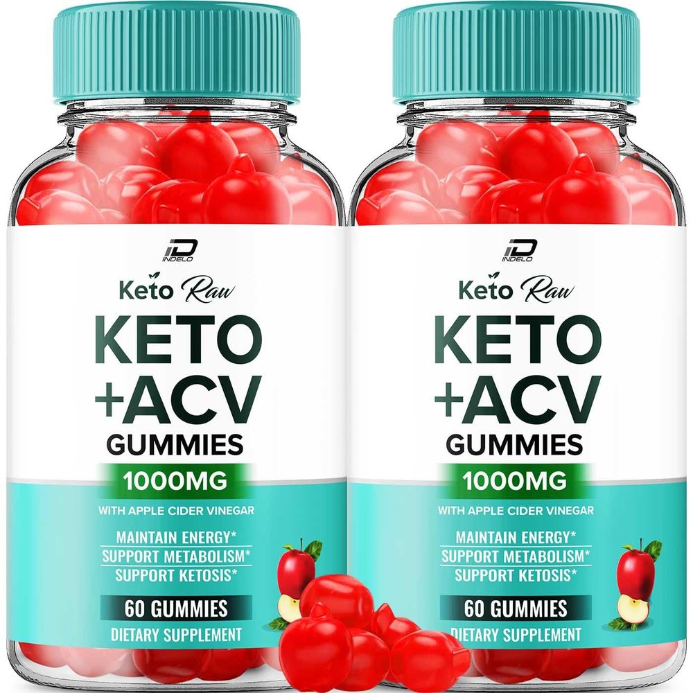 Keto Raw ACV Gummies Supplement  KetoRaw + ACV Gummies Apple Cider Vinegar 1000MG, Keto-Raw Gummies Reviews, Vitamin B12 (2 Pack - 120 Gummies)