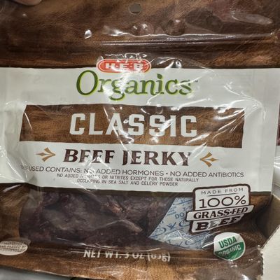 HEB Organics Classic Beef Jerky 2 Pack