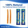 Al Khair Peelu Miswak Stick Natural Toothbrush, Sewak Miswak Sticks for Teeth Whitening, Organic Natural Sticks for Humans Vacuum Sealed Toothbrushes, for Healthy Gums, Teeth, Fresher Breath (4) view 2