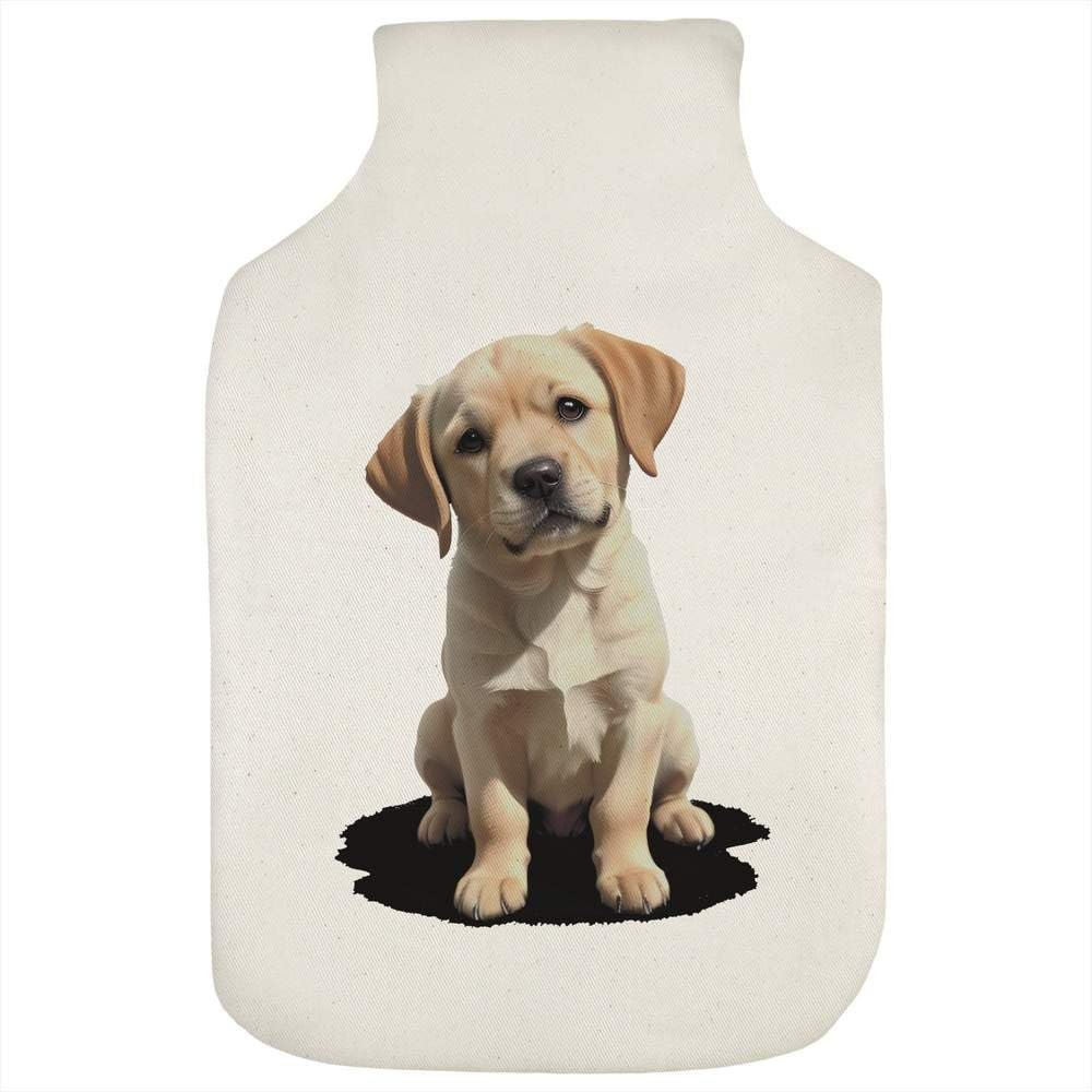 Azeeda 'Labrador Puppy' Hot Water Bottle Cover (HW00033114)