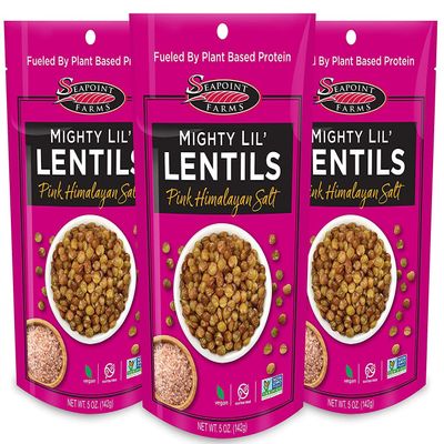 NineLife Basics Seapoin.t Farms Lentil Himalayan Pink Salt 5 Oz (Pack of 12)