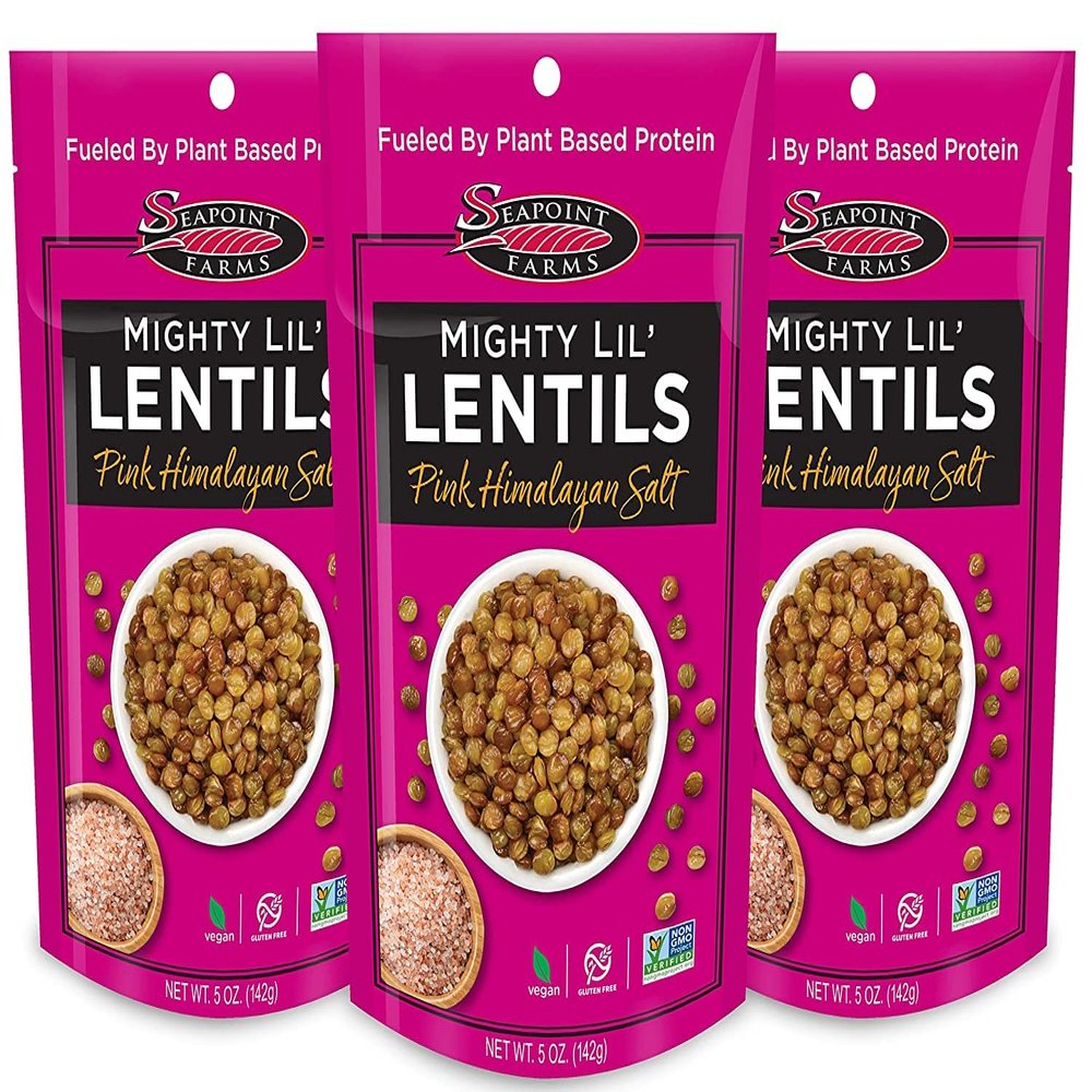 NineLife Basics Seapoin.t Farms Lentil Himalayan Pink Salt 5 Oz (Pack of 12)