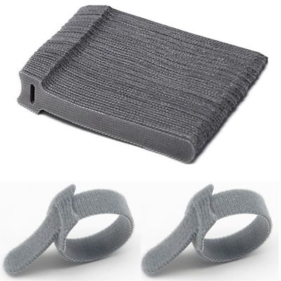 KICPUK 25 Pcs Storage Bandage Bundle, Cable Organiser, Adjustable Cord Strap, Cable Bundle for Home Hotel Restaurant Fixed Bundle Any Item (3.93 in)