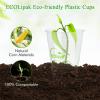ECOLipak 1000 Count 9 OZ Clear Compostable Plastic Cups, Disposable Plant-Based Biodegradable Drinking Party Cups, PLA Plastic Cold Tumblers for Restaurant, Office, Canteen, Large Gathering view 3