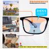 Multifocus Reading Glasses Men,No Line Bifocal Progressive Multifocal Transition Readers,Large Trifocal Multi Focus Dual Vision Frame,Wide Dual Vision Blue Light Blocker Computer TR90 Eyeglasses +1.0 view 3