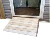 2" 3" 4" 5" 6" Rise Wheelchair Ramps For Transition Doorways,Driveways,Steps,Garages, Portable Mobile Solid Wood Home Ramps (33.8X30X13Cm/13.3X11.8X5.1In) view 1