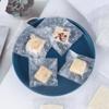 ccHuDE 200 Pcs Polka Dot Packaging Bags Clear Cellophane Bags Self Sealing Cookies Bags Small Transparent Treat Bags Self Adhesive Candy Bags 5.5x5.5+3cm view 3
