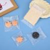 ccHuDE 200 Pcs Polka Dot Packaging Bags Clear Cellophane Bags Self Sealing Cookies Bags Small Transparent Treat Bags Self Adhesive Candy Bags 5.5x5.5+3cm view 4