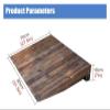 NineLife Basics 4"" 7"" 8"" Rise Door Ramp For Wheelchairs, Wooden Ramps For Doorways, Non Slip Portable Home Entry Ramps (80X70X18Cm/31.5X27.5X7In) view 3