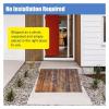 NineLife Basics 4"" 7"" 8"" Rise Door Ramp For Wheelchairs, Wooden Ramps For Doorways, Non Slip Portable Home Entry Ramps (80X70X18Cm/31.5X27.5X7In) view 4