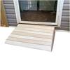 2" 3" 4" 5" 6" Rise Wheelchair Ramps For Transition Doorways,Driveways,Steps,Garages, Portable Mobile Solid Wood Home Ramps (30.8X30X8Cm/12.1X11.8X3.1In) view 1