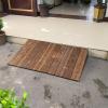 4" 7" 8" 10" 12" Rise Wooden Ramp For Home/Front Door/Yard/Doorways, Wheelchairs Walkers Car Motorcycle Entry Stair Steps Transition Ramp (23.6X39.4X12In/60X100X30Cm) view 4