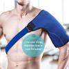 Hilph Ice Pack Strap, Stretchable, 3 Sizes Belt Extender Stretch Straps, Elastic Hook and Loop Extension Straps Add Length to Most Ice Packs, Multiple Uses, Blue view 4