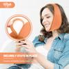 Hilph Face Ice Pack Wisdom Teeth Ice Pack Head Wrap with Washable Jaw Wrap and 4 Replacement Hot Cold Pack for Facial Oral Surgery, TMJ, Tooth Extraction, Dental Surgery, Tonsillectomy Recovery Orange view 4