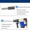 Electric Needle Derusting, 1100W Hand Held Needle Scaler Rust Removal Cleaning Machine, Rust Removal Machine Cleaning Tool, Eliminate The Coating, Rust view 2