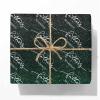 Personalized Wrapping Paper Roll Wrapping Paper For Dad Design Funny Wrapp PapersGradient Green for Men Women Kids Baby for Birthday, Christmas Day view 1