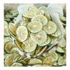 TXDYNLLK Dried Lime Slices 8.82OZ(250g) Premium Dehydrated Limes No Sugar for Crafts Cake Decoration Cocktail Fruit Tea drinks Garnish Table Scatters Candle view 2