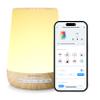 Baby Sound Machine, Momcozy White Noise Machine for Baby Sleeping with Night Light, Toddler Sleep Trainer with 34 Soothing Sounds, Timer, App Remote Control, Personal Sleep Routine(Wood Grain) view 1