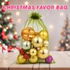 ANZNKU 100 Pack Organza Gift Bags 8x12in Sheer Bags Drawstring Mesh Gift Bags for Valentine Gift Saint Patricks's Day Party Favors Fruit Protection(Green) view 4