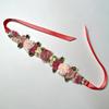 100 Yard Christmas Ribbon, 1/4 Inch Red Double Faced Satin for Gift Wrapping, Flower Bouquet, Hair Bow, Floral Fabric Crafts, Valentine Wedding Decoration view 4