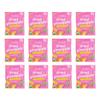 Amzi Foods | Dried Pineapple - Moringa Hibiscus (12 1oz Packs) | All Natural Mini Travel Snacks | No Sugar Added Dried Pineapple | Dehydrated Fruit view 1