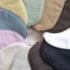 100% Pure Linen Sleep Mask Blackout Eye Mask for Sleeping, Eye Cover with Adjustable Strap - Organic Cotton Core Linen Eyes Mask Breathable for Travel - Gift for Women Men (Duck Egg Green) view 4