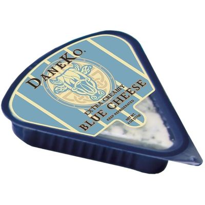 DaneKo Extra Creamy Blue Cheese Wedge, 4 oz, 6 Pack