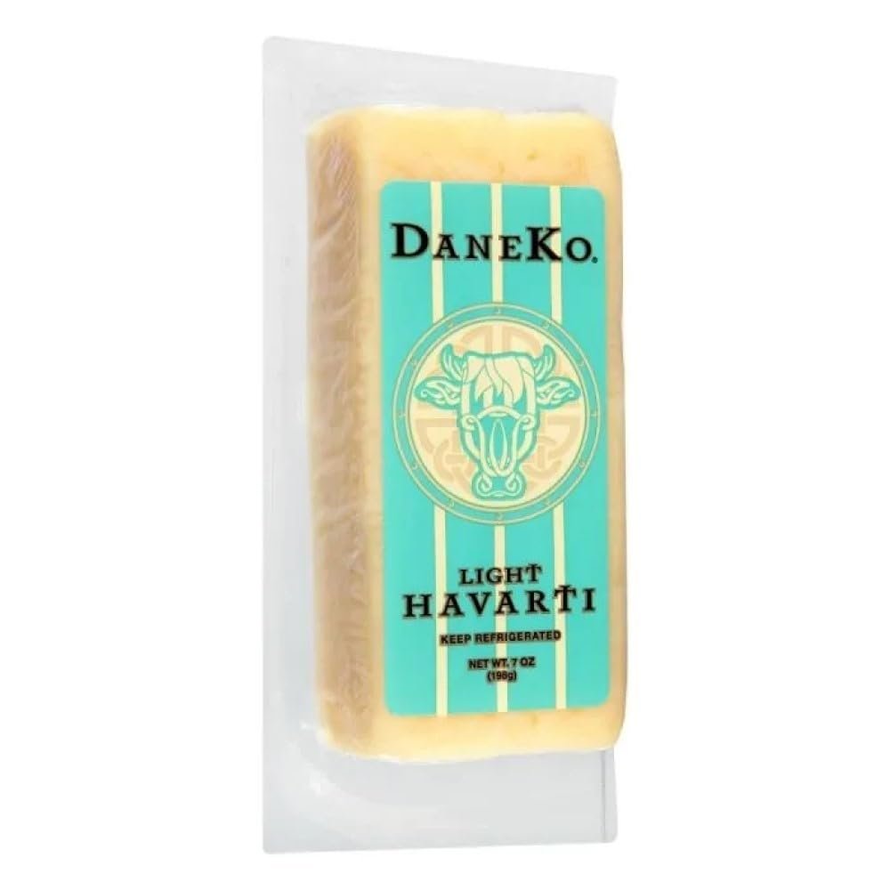 DaneKo Light Havarti Bar, 7 oz, 6 Pack
