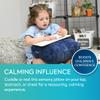 Bouncyband Sensory Weighted Squeeze Pillow  Deep Pressure Sensory Tool with Textured Soft Pillow Cover Enables Focus for Kids 3+  Ideal for The Classroom or at Home  14 x 14 6lb view 4