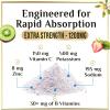 Hydration Electrolyte Drink Mix  Rapid Hydration Powder with 6 Electrolytes & Minerals Daily Replenisher Zero Sugar, Keto, Vegan, Non-GMO & Sugar-Free Electrolyte Powder Tub - 60 Servings view 3