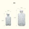 KarFri Hot Water Bottle Bag Pouch for Hot and Cold Compress, Neck and Shoulder Pain Relief(Color:Pink Stripe-Small) view 3