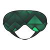 Black and Gold Geometric Print Unisex Sleep Mask Double-Sided Eye Mask,Ideal for Sound Sleep and Skin Care view 1