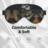 American West Rodeo Hat Print Ultra-Soft Light-Blocking Eye Mask,for Optimal Comfort and Restful Sleep view 3