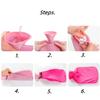 KarFri Hot Water Bottle Bag Hotpack for Hot and Cold Compress, Neck and Shoulder Pain Relief(Color:Rosy,Size:2000ml) view 4