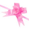 M METERXITY 300 Pack Gift Pull Bows - Basket Gift Wrap Bow Rose Pattern Christmas Bows Gifts Bow Bulk Apply to Birthday Party (Pink) view 4