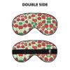 Strawberry Pattern Print Ultra-Soft Light-Blocking Eye Mask,for Optimal Comfort and Restful Sleep view 2