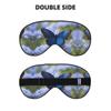 Blue Butterfly Print Ultra-Soft Light-Blocking Eye Mask,for Optimal Comfort and Restful Sleep view 2