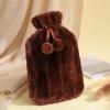 Hot Water Bottle Bag Hotpack for Hand & Feet Warmer Hot and Cold Compress Pain Relief(Color:Deep Brown) view 2