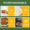 100% Compostable Oval Paper Plates 12 Inch, 125-Pack Large Heavy Duty Paper Plates Bulk,Biodegradable Bagasse,Eco-Friendly Disposable Dinner Plate for BBQ,Picnic,Party (BPI Certified,Microwaveable) view 2