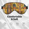 Ancient Egypt Tribe Series Print Double-Sided Eye Mask,Soft and Light Blocking for Enhancing Sleep Quality view 3