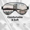 Brooklyn Bridge S Print Double-Sided Eye Mask,Soft and Light Blocking for Enhancing Sleep Quality view 3