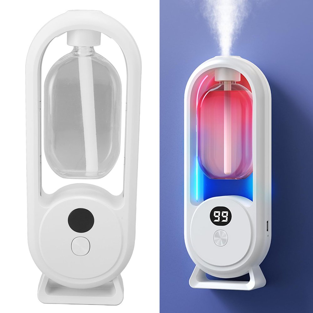 Automatic Aromatherapy Diffuser, Automatic Diffuser Sprayer Toilet Freshener Intelligent Aromatherapy Diffuser Mini Air Freshener Humidifier
