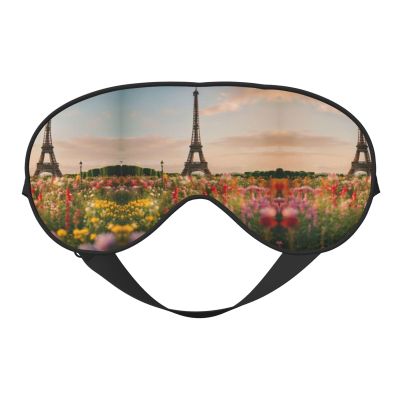 Beautiful Eiffel Tower Paris Print Unisex Sleep Mask Double-Sided Eye Mask,Ideal for Sound Sleep and Skin Care