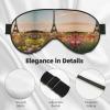Beautiful Eiffel Tower Paris Print Unisex Sleep Mask Double-Sided Eye Mask,Ideal for Sound Sleep and Skin Care view 4