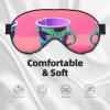 90'S Cup Design Print Unisex Sleeping Eye Mask,Soft Comfortable Light-Blocking Eye Mask view 3